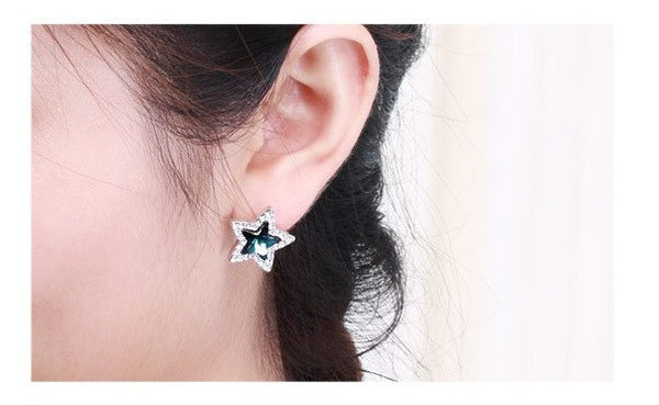 ERFA163 Fashion Charm Stars Stud Earrings