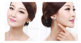 ERFA220 Fashion Charm Rabbit with Long Ears Stud Earrings