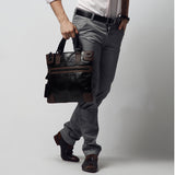 Fashion Coffee Edges Black Messenger