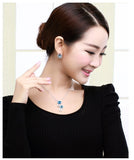 ERFA206 Trendy Charm Fancy Circle Stud Earrings