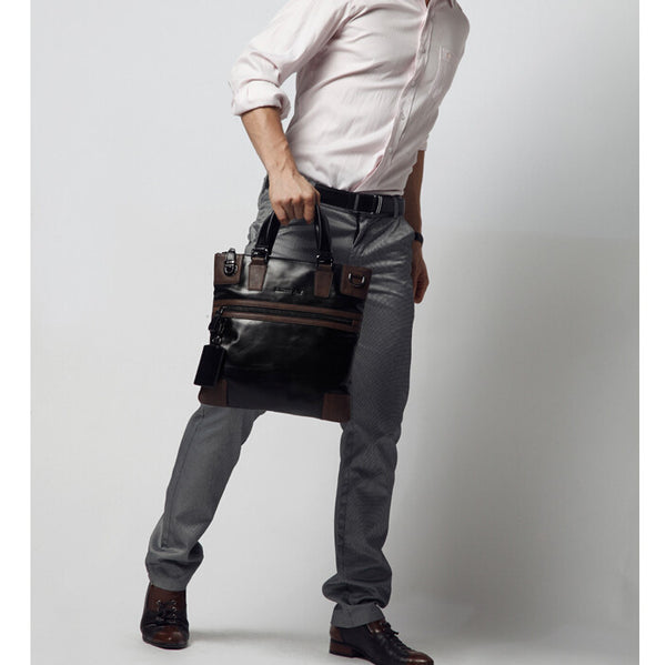 Fashion Coffee Edges Black Messenger