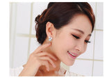 ERFA186 Fashion Charm Branch of Flower Stud Earrings