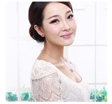 ERFA216 Trendy Charm Swan Stud Earrings