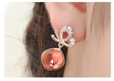 ERFA240 Fashion Charm Kiss of Love Stud Earrings