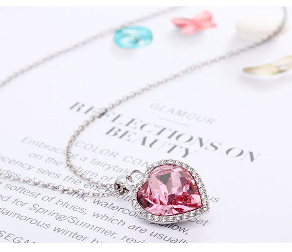 NLFA053 Charm Loving Heart Pendant Necklace
