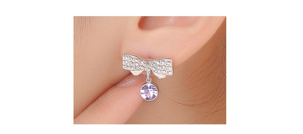 ERFA145 Trendy Charm Be my Satellite Stud Earrings