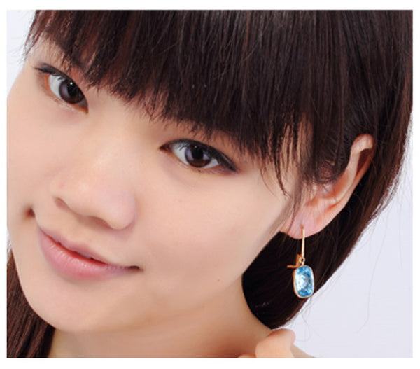 ERFA158 Vintage Charm Spirit Omega-back Earrings