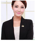 JRFBC004 Fashion Charm Swan Brooch