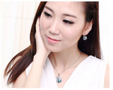 ERFA218 Fashion Charm Flower in Clusters Omega-back Earrings