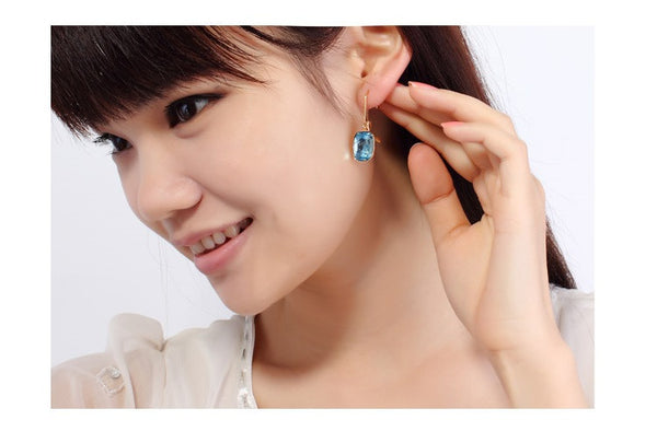 ERFA158 Vintage Charm Spirit Omega-back Earrings