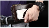 Fashion Two Color Options Brown Black Men Wallet