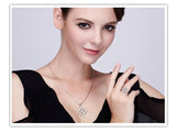 NLFA057 Charm Fancy Cross Pendant Necklace