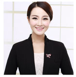 JRFBC012 Fashion Charm Flying Butterfly Brooch