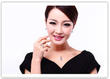 ERFA226 Fashion Charm Heavenly Swan Stud Earrings