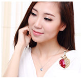 NLFA115 Fashion Apple of Cupid Pendant Necklace