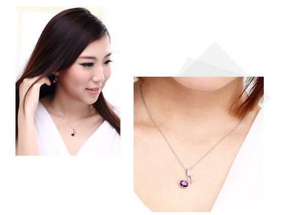 NLFA165 Charm Mucisal Note Pendant Necklace