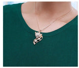 NLFA303 Charm Beauty Fox Pendant Necklace