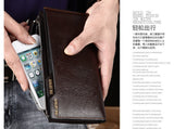 Fashion Two Color Options Brown Black Men Wallet