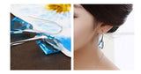 ERFA236 Fashion Charm Cold Rhyme Dangle Earrings