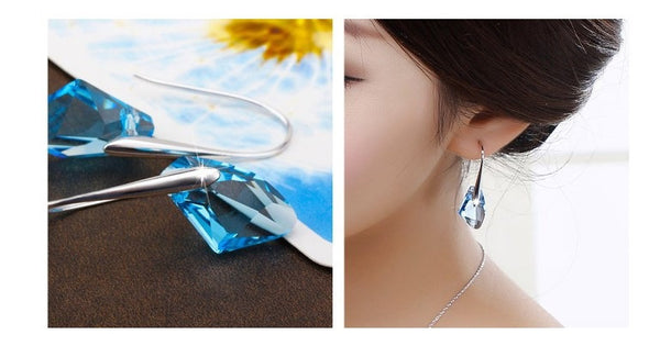 ERFA236 Fashion Charm Cold Rhyme Dangle Earrings