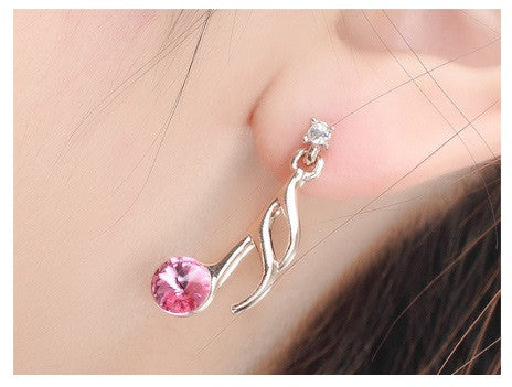 ERFA119 Fashion Charm Musical Beauty Stud Earrings