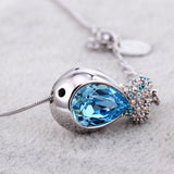 NLFA058 Charm Fish Pendant Necklace