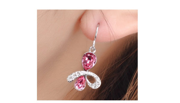 ERFA120 Fashion Charm Dancing Girl Dangle Earrings