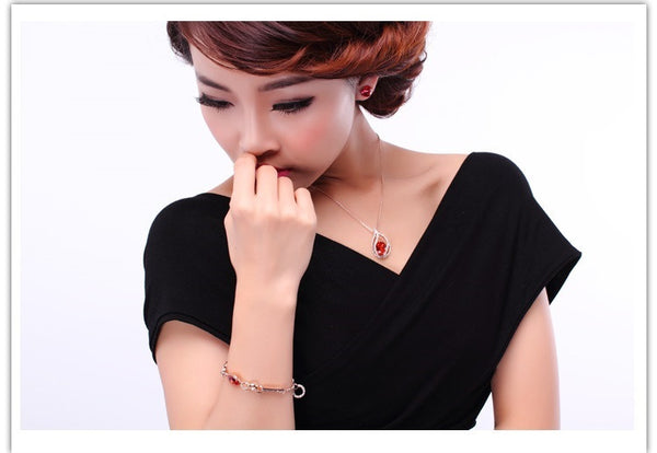 NLFA011 Charm Phoenix Eye Pendant Necklace