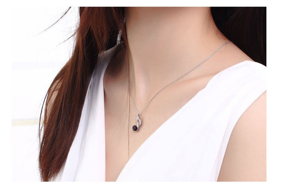 NLFA165 Charm Mucisal Note Pendant Necklace