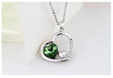 NLFA120 Fashion Living In My Heart Pendant Necklace