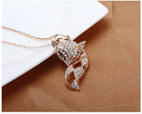 NLFA303 Charm Beauty Fox Pendant Necklace