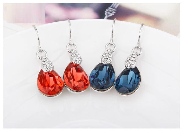 ERFA176 Fashion Charm Water Drop Dangle Earrings