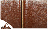 Fashion Dark Edges Brown Briefcase Messenger