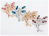 JRFBC010 Fashion Charm Big Branch Of Flower Brooch