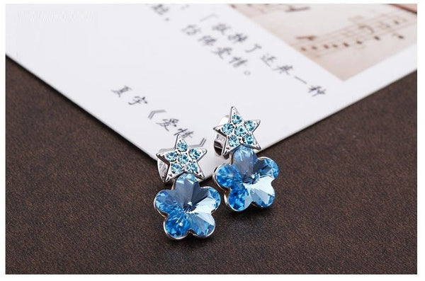 ERFA221 Classical Charm The Birch Tree Stud Earrings