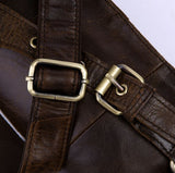 Vintage Durable Battle Fighter Triple Pockets Waist Bag