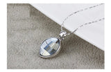 NLFA312 Trendy Water Drop Pendant Necklace