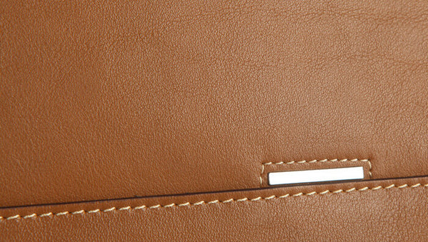 Vintage Solid Office Must-have Brown Briefcase Messenger