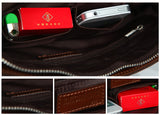 Fashion Dark Edges Brown Briefcase Messenger Bag