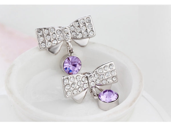 ERFA145 Trendy Charm Be my Satellite Stud Earrings