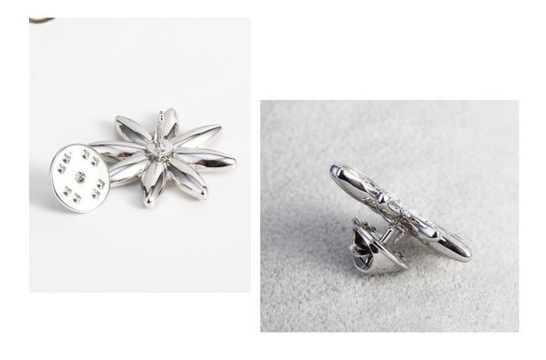 JRFBC008 Fashion Charm Flower of Swords Brooch