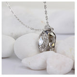 NLFA048 Charm Water Drop Pendant Necklace