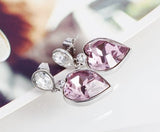 ERFA165 Fashion Charm Classical Big Heart Stud Earrings