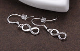 ERFA238 Fashion Charm Infinity of Love Dangle Earrings