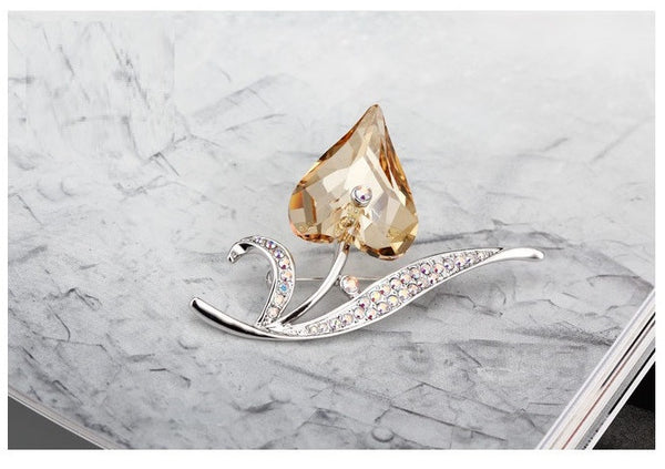 JRFBC013 Fashion Charm Violin Brooch
