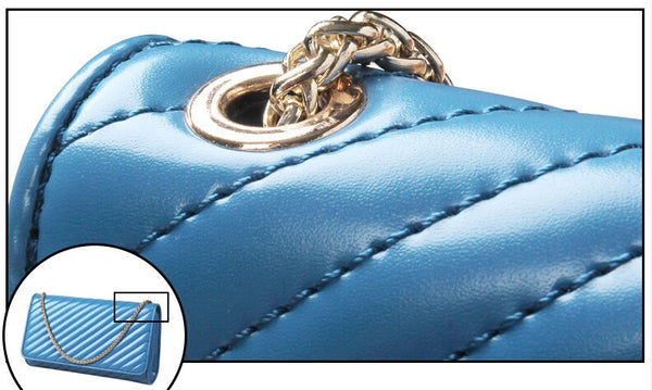 Metallic Chunky Braided Charm Solid Shoulder Bag