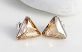 ERFA171 Fashion Charm Triangle Stud Earrings