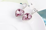 ERFA165 Fashion Charm Classical Big Heart Stud Earrings
