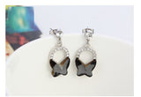 ERFA178 Fashion Charm Butterfly Stud Earrings