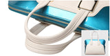 Fashionable Two-tone Colorblock Tote Bag